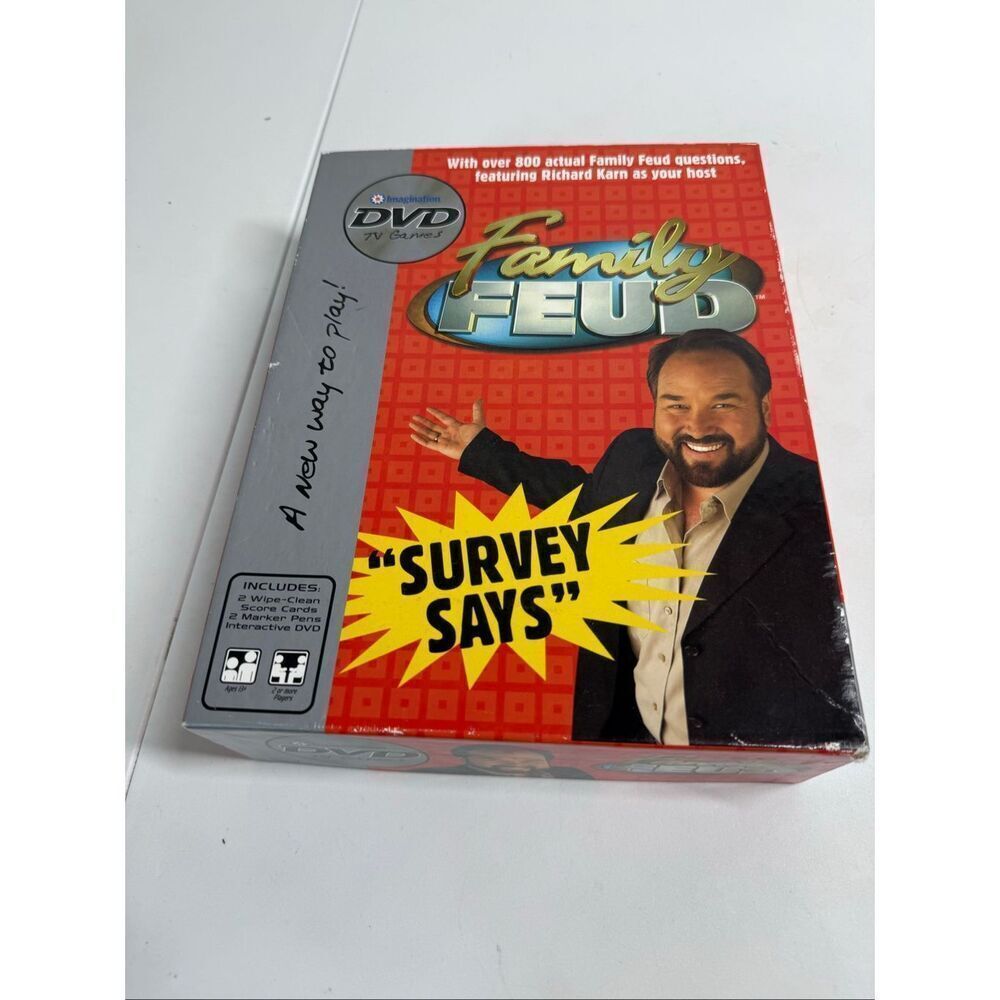 Family Feud Family DVD Game Show Richard Karn 2005